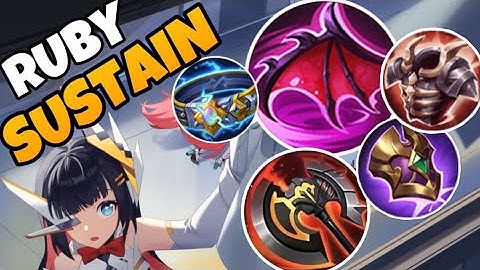 RUBY SUSTAIN BUILD 2025 🔥 BEST BUILD FOR RUBY SUSTAIN 💀| RUBY GAMEPLAY | Ruby ikanji | DAY 9 | MLBB