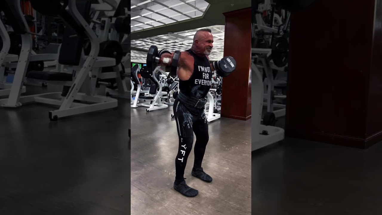 If you’re looking to build your side deltoids, side laterals are an absolute must #workouttips