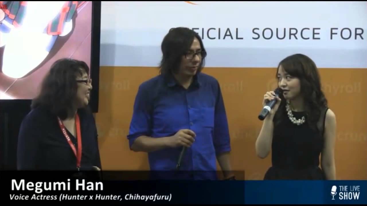 Megumi Han interview - Anime Expo 2013 - YouTube