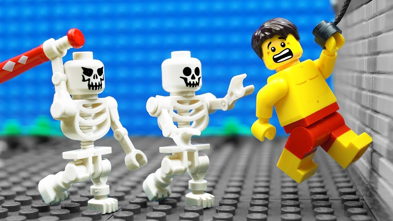 lego skeleton videos