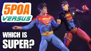 JON KENT VS. KON-EL! DC Multiverse Future State Superman vs 90s Superboy Action Figure Review