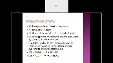 P BLOCK ELEMENTS|GROUP 17 HALOGEN FAMILY|INTRODUCTION AND CHLORINE