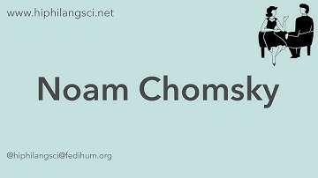 Noam Chomsky on the beginnings of generative grammar (Interview)