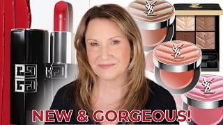 Trying New Luxury Makeup | YSL Cream Bushes | YSL Eyeshadow | Givenchy Lipsticks