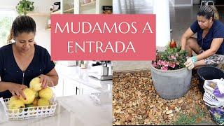 ALMOÇO COMPLETO PARA A FAMÍLIA/ NOVAS FLORES PARA A ENTRADA/ CHÁCARA NUBIA VIANA