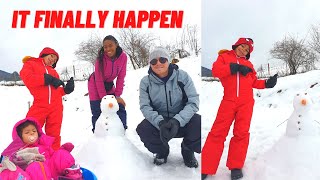 A DREAM CAME TRUE WHILE ON VACATION || THE BEST DAY || INTERRACIAL FAMILY VLOG | WINTER VACATION