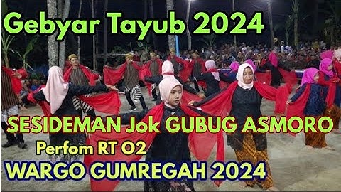 Tayub SESIDEMAN RT 02 Dusun Krajan II PELEM PRINGKUKU PACITAN || Wargo Gumregah 2024
