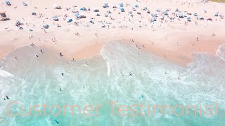 Customer Testimonial: Pastel Beach