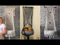 Very beautiful & unique comfortable hanging beds for pets / macrame cat hammock ideas