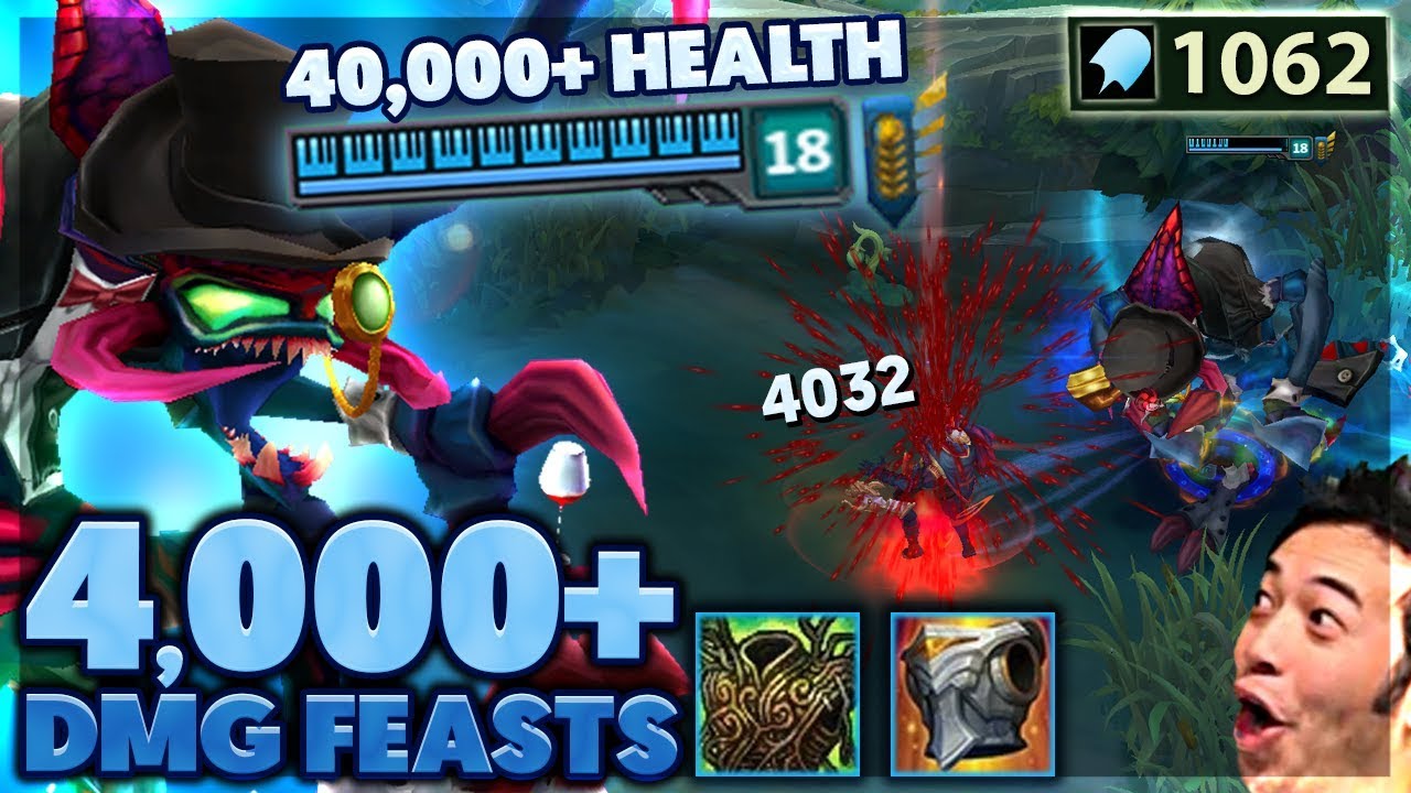 THIS HAS NEVER BEEN DONE BEFORE | I ONE SHOT TOWERS  | 40K HP CHO'GATH - BunnyFuFuu