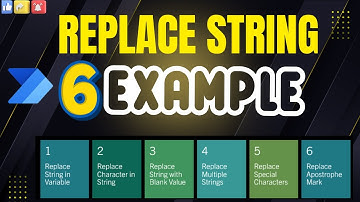 6 casos de uso para reemplazar cadenas en Power Automate | Reemplazar cadenas de texto en Power A...