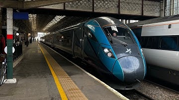 Manchester Piccadilly (12:22) to Preston (12:59) via Bolton - Class 802 Trans Pennine Express Nova 1
