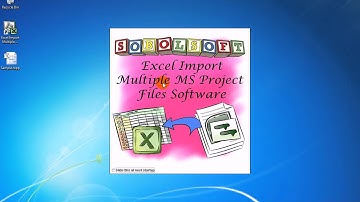 How To Use MS Project To Excel Converter Software