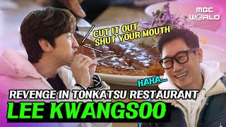 C.c. Kwangsoo Taking Seokjin Down In Tonkatsu Restaurant