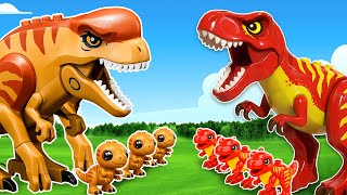 I Built a LEGO BABY Dinosaur Zoo…🐱🐉BricksUP