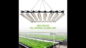 Installation Video for Our Newest 8 Bars Grow Light