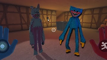 Real Poppy Playtime Android Version Game - Broken Glitch Cheats Hack - Mobile Gameplay Walkthrough