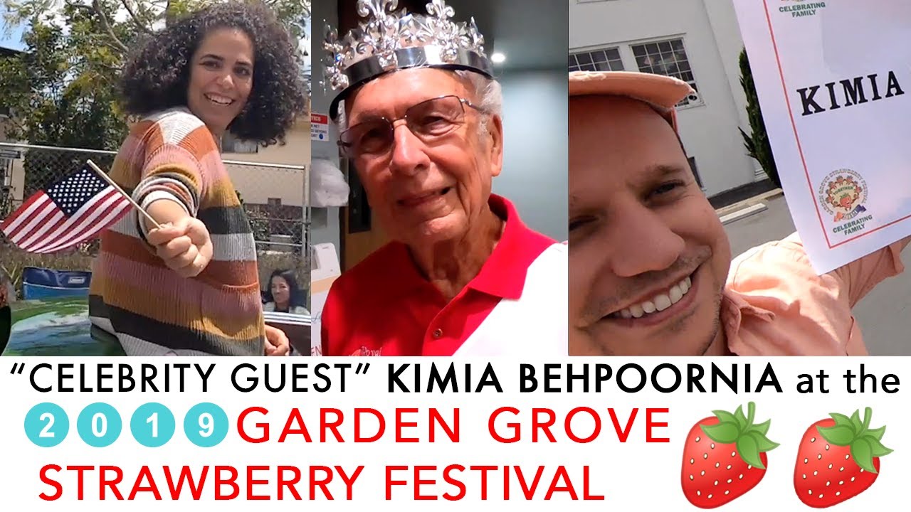 Celebrity Guest Kimia Behpoornia At The 2019 Garden Grove