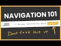Everything about website navigations