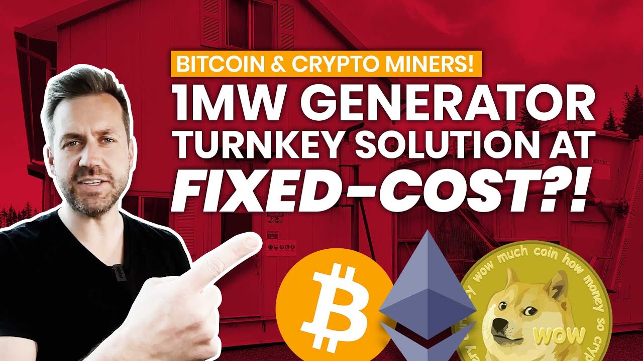 Canadian Bitcoin & Crypto Miners: 1 MW Generator Solution AT FIXED-COST?!  Used 1000 kW Turnkey Power Solution for $568k - Crusader Joint Ventures –