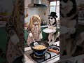 Cute foodies, fried noodles, so funny, boo absurd videos