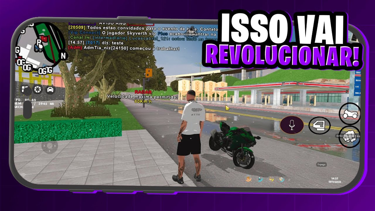 FINALMENTE! 🚨O NOVO APK 64 BITS DESSE SERVIDOR RP ESTÁ INSANO - GTA SAMP ANDROID/PC