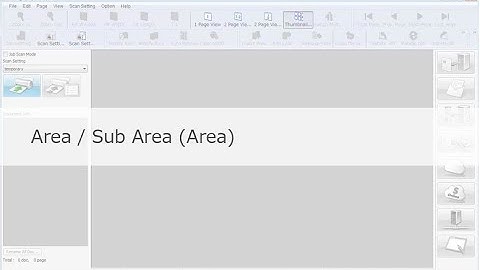 Panasonic "Image Capture Plus" Demo - Area, Sub Area (Area)