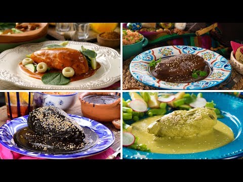 4 recetas de mole mexicano