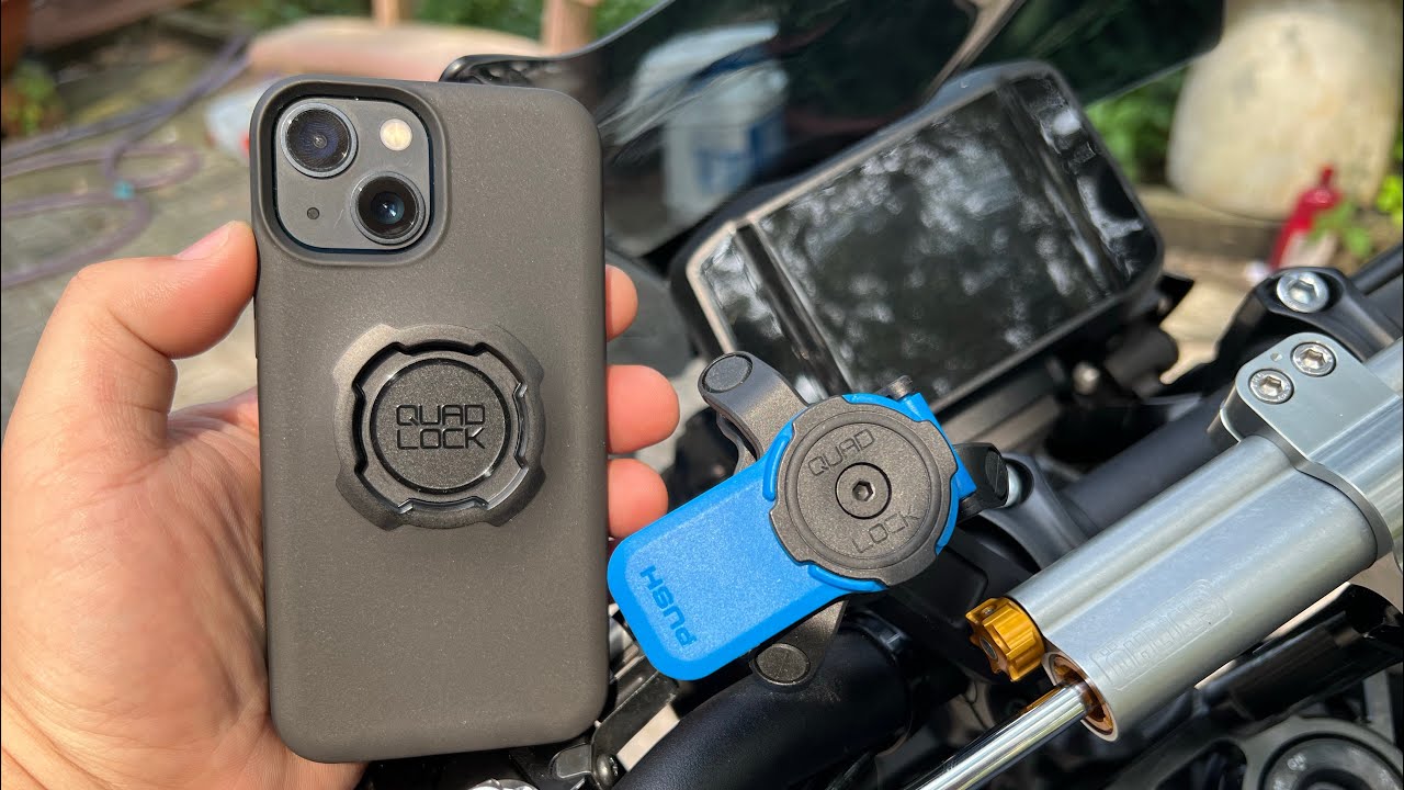 QUAD LOCK GẮN GHI ĐÔNG XE CHỐNG RUNG CHO DT Full Bộ Đủ Cho Nhu Cầu Sử