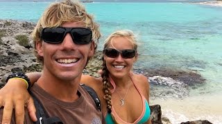 Young Liveaboard Couple Travel The Bahamas With Their Dog