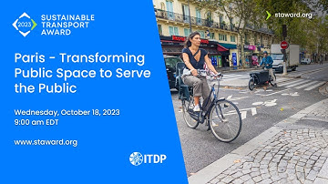 STA Series 2023: Paris – Transforming Public Space to Serve the Public - English
