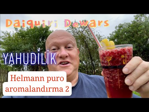 Puro içme sanatı, Daiquiri Dewars kokteyl, Helmann  puro aromalandırma, Yahudilik by Albert Helmann