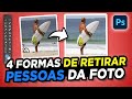 4 FORMAS DE RETIRAR PESSOAS DA FOTO - 2MIN PHOTOSHOP PARA INICIANTES