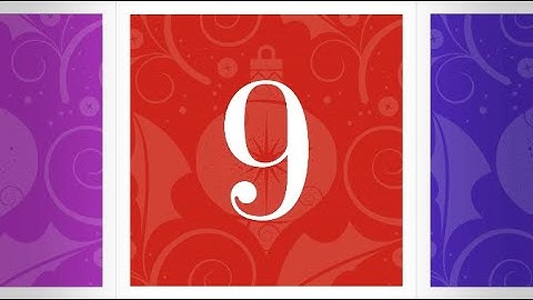 "From Us to You" Advent Calendar - Day 9