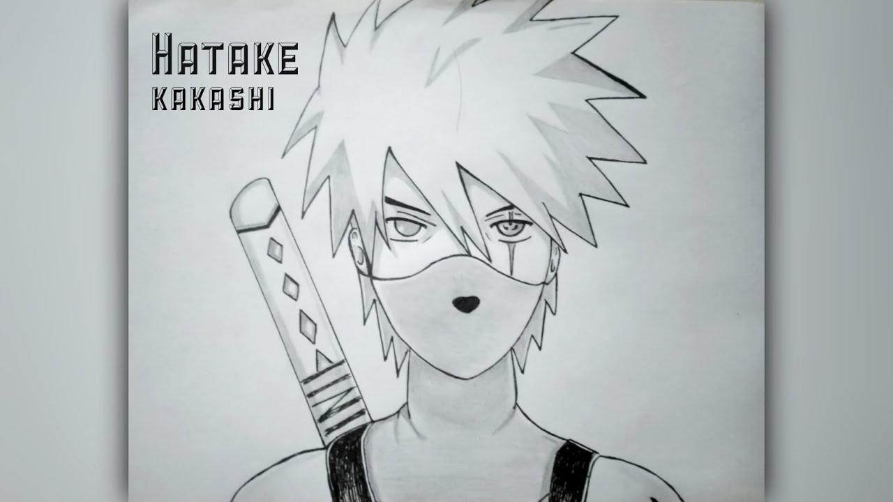 Como Desenhar O Kakashi  Gambar anime, Sketsa, Cara menggambar