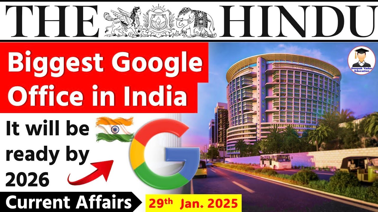 29 January 2025 | The Hindu Newspaper Analysis | 29 Jan 2025 Current ...