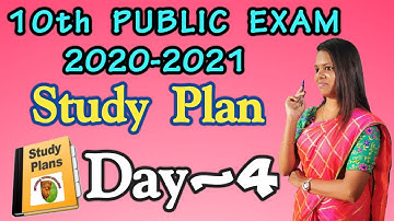 10th public Exam 2021 | Study Plan Day-4 | Pathway to Score High Marks