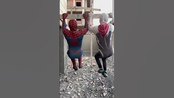 Two Spider man funny dance🤣 #shorts #trendingshorts #viralshorts #spiderman