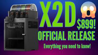 Bambu Lab X2D Official Release  - Price and Specs!