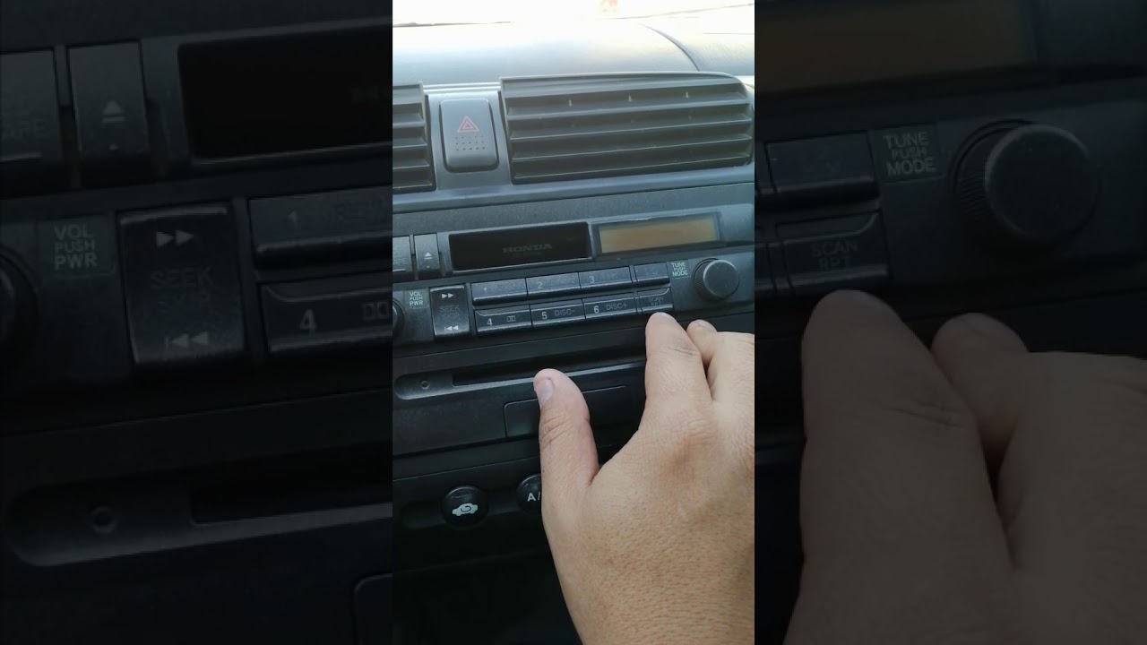 Como arreglar el Reloj Honda Civic 2001-2005 - YouTube