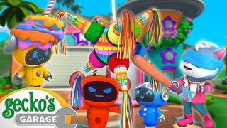 Kat's Birthday Fiesta! | Go Gecko's Garage! | Gecko's Adventures | Kids Cartoons by Go Gecko's Garage! 20,625 views 1 month ago 2 hours, 1 minute