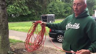 Tangled Extension cord?  Fastest Easiest Way to roll up
