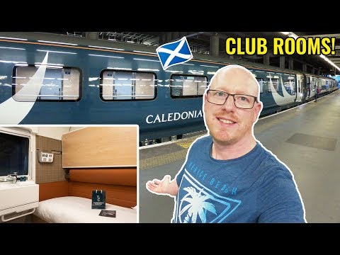 Caledonian Sleeper New Trains: First Class Club Rooms Reviewed!