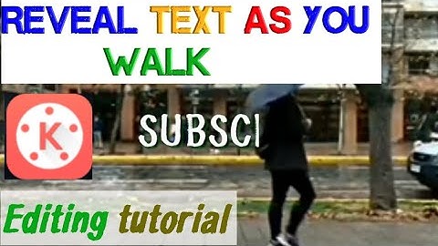 How to edit  a reveal text as you goes using kinemaster? Yesuf app || Abrelo hd||Nati app