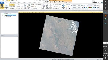 checking metadata of layer stack and landsat image in Erdas imagine 2014