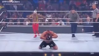 Rey Mysterio and his Son Double 619 on Brock Lesnar WWE Survivor Series 2019