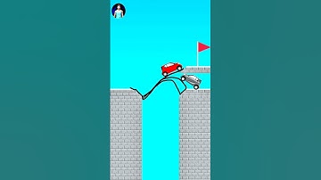 Draw Bridge Game 🤯🚗 - Android Gameplay  #shorts