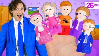 Finger Family Song  Mega Collection part 3! Extended Family, Colors, Superheroes, Halloween & more