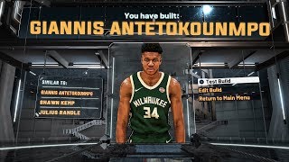 HOW TO MAKE A GIANNIS ANTETOKOUNMPO BUILD ON NBA 2K20 - TOP 3 BUILDS