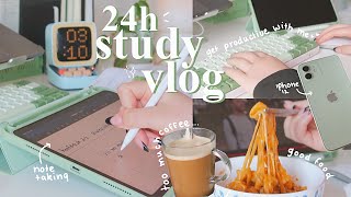 study vlog | new iPhone 12, studying, lectures, stationery haul, good food + big giveaway!